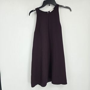 Aritzia Le Fou Wilfred Tunic Dress Textured size XS Trompette Sleeveless Japan